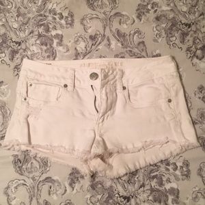 American Eagle White Shorts
